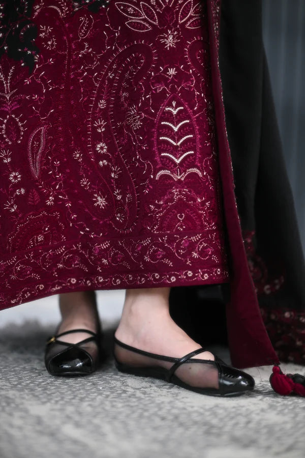 BLACK AND MAROON-ZAIB