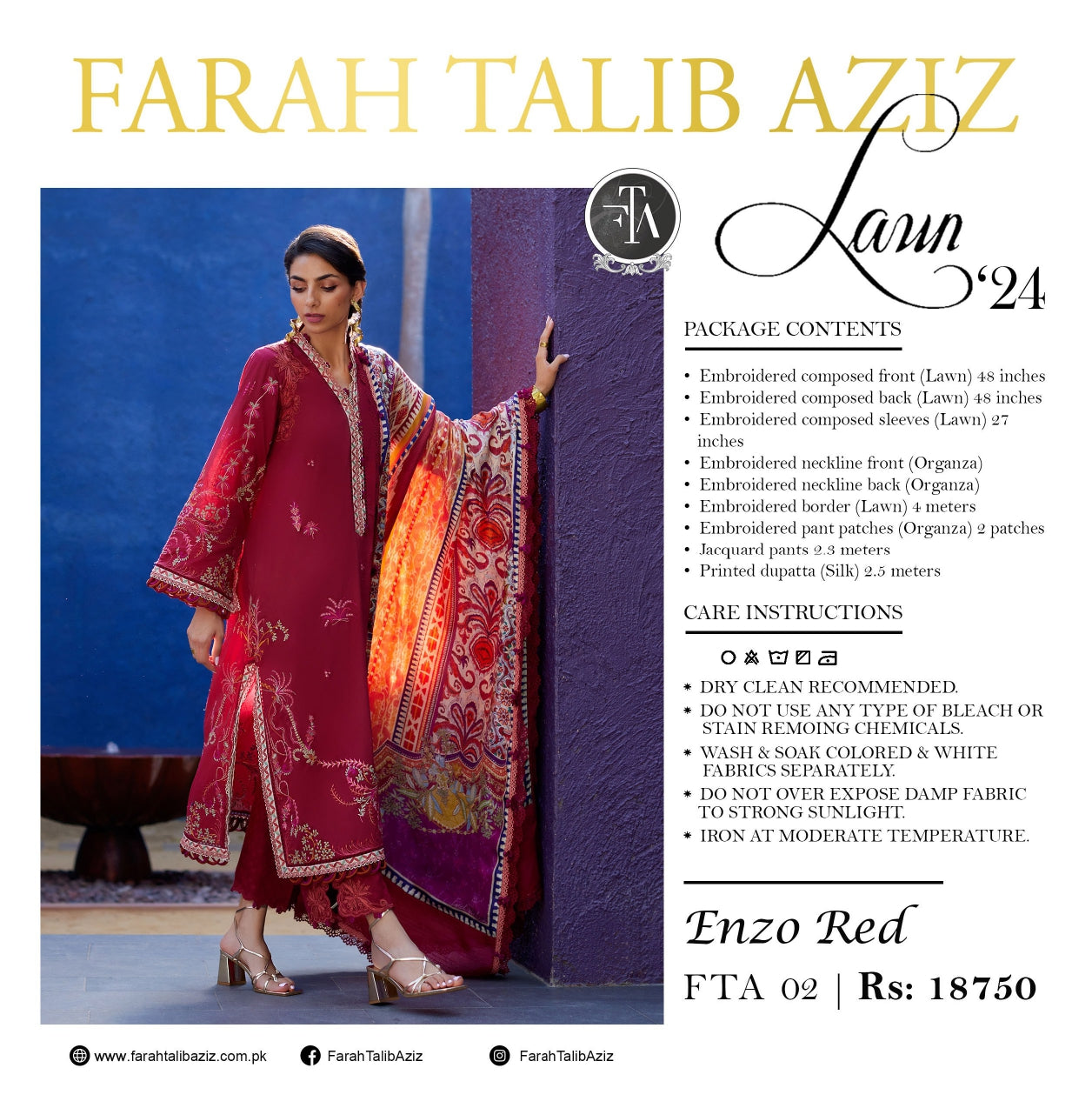 Farah Talib Aziz-24-02  ENZO RED
