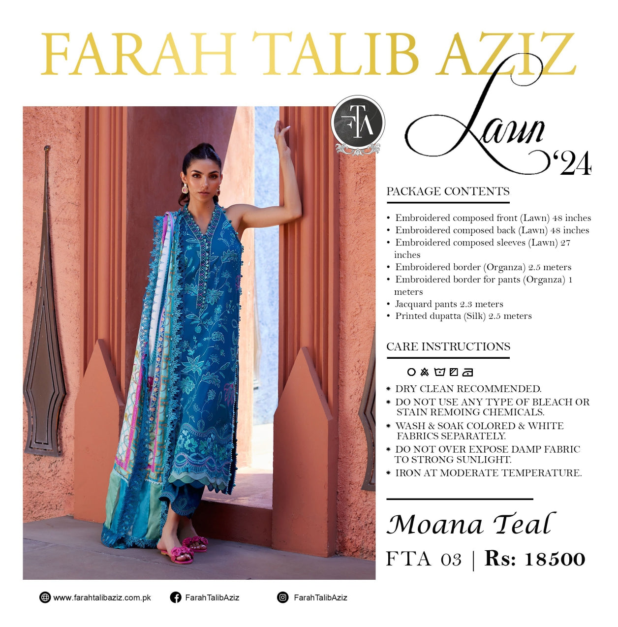 Farah Talib Aziz-24-03  MOANA TEAL