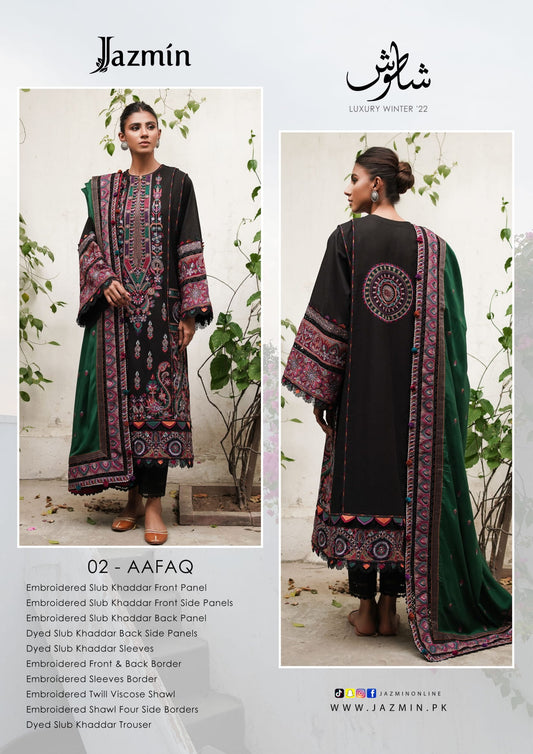 D02 - AAFAQ - Shahtoosh Luxury Collection 22