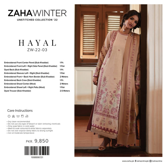 Zaha Winter 2203 HAYAL