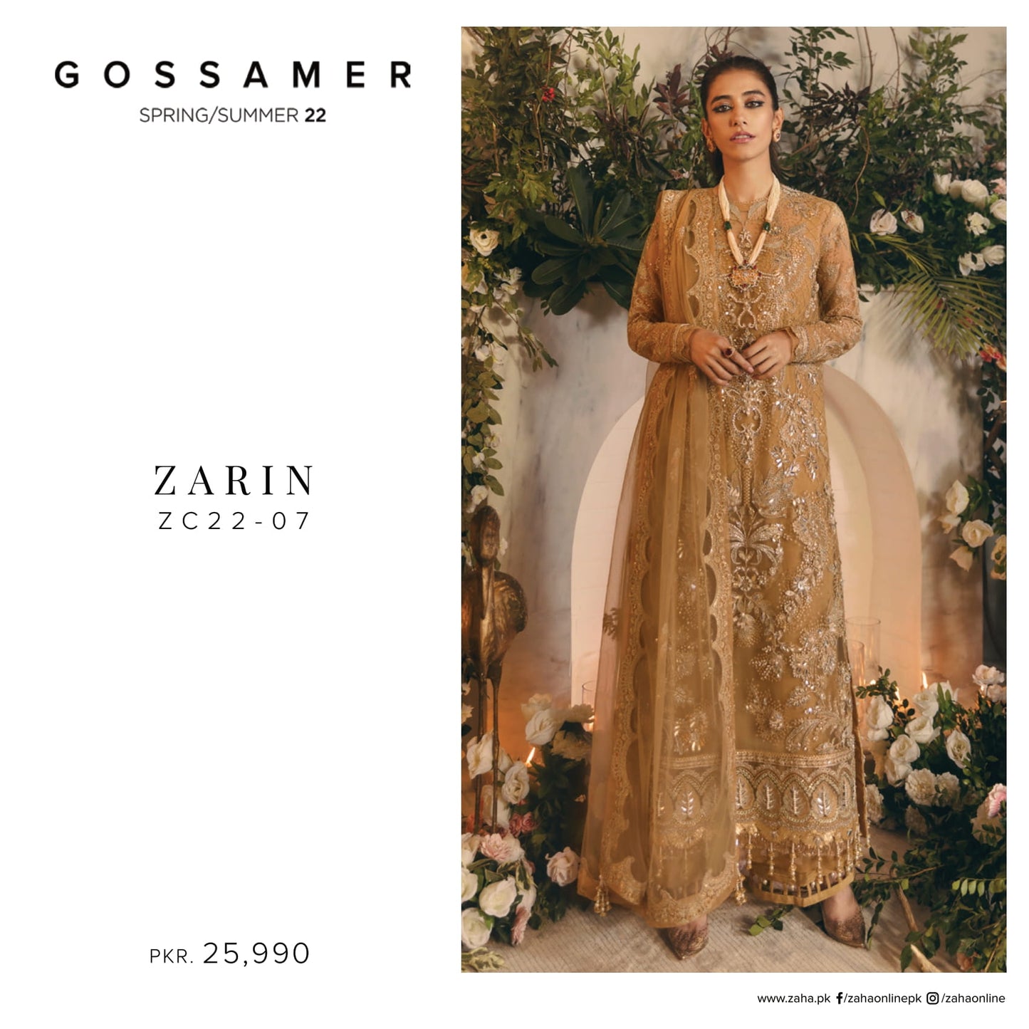Zaha Gossamer -  2207 ZARIN