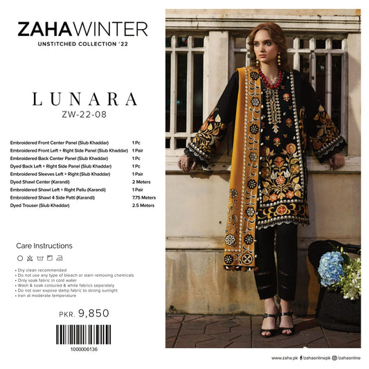 Zaha Winter 2208 LUNARA