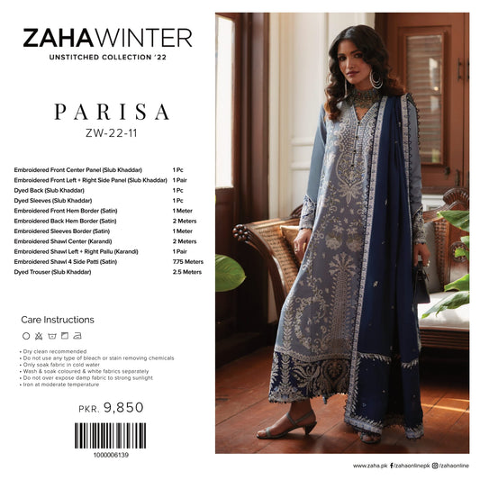 Zaha Winter 2211 PARISA