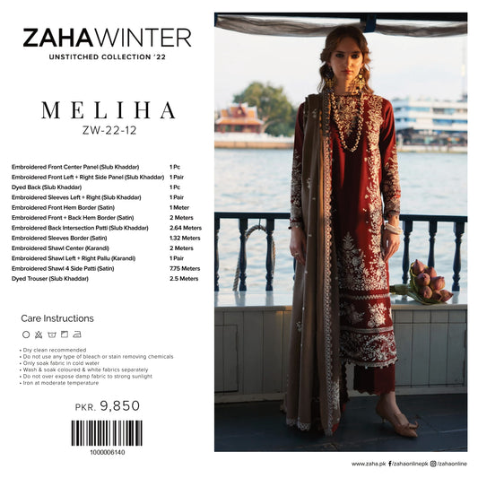 Zaha Winter 2212 MELIHA